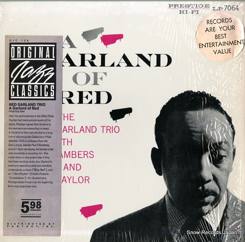 GARLAND, RED a garland of red OJC-126