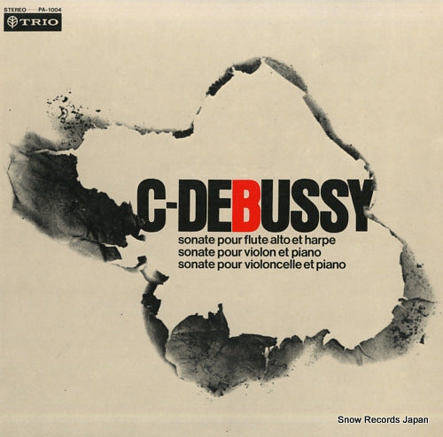 V/A debussy; sonate pour flute alto et harpe PA-1004