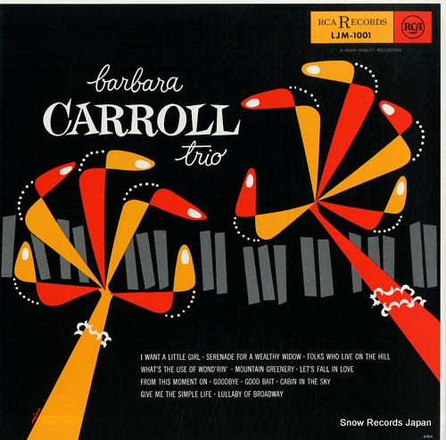 CARROLL, BARBARA barbara carroll trio BVJJ-2861
