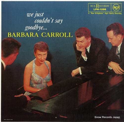 CARROLL, BARBARA we just couldn't say goodbye... BVJJ-2875