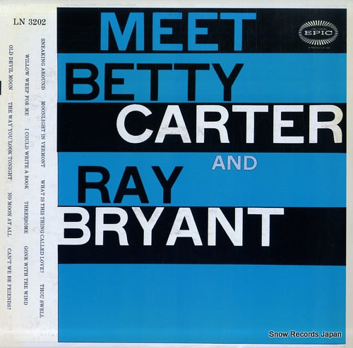 CARTER, BETTY, AND RAY BRYANT meet betty carter and ray bryant XEM37244