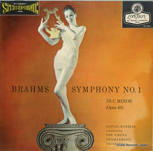 KUBELIK, RAFAEL brahms; symphony no. 1 c minor, op. 68 CS6016