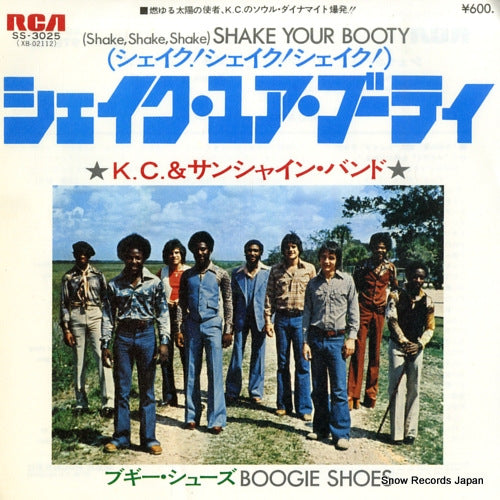 K.C. AND THE SUNSHINE BAND (shake, shake, shake) shake your booty SS-3025