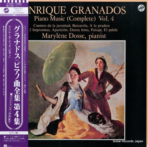 DOSSE, MARYLENE granados; piano music (complete) vol.4 H-4548V