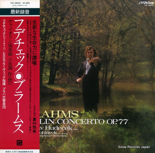 HUDECEK, VACLAV brahms; violin concerto op.77 VIC-28022