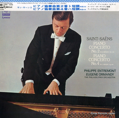 ENTREMONT, PHILIPPE saens; piano concerto no.2 & 4 SONC10288
