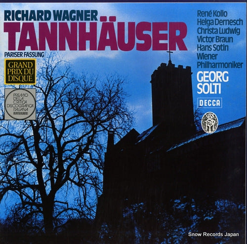 SOLTI, GEORGE wagner; tannhauser 6.35193