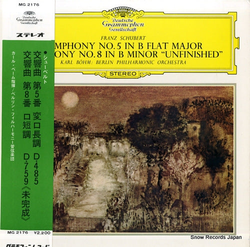 BOHM, KARL schubert; symphony no.5 & 8 "unfinished" MG2176