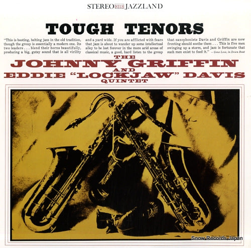 GRIFFIN, JOHNNY, AND EDDIE LOCKJAW DAVIS tough tenors WWLJ-7034