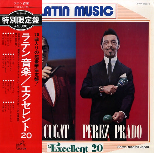 PRADO, PEREZ / XAVIER CUGAT latin music / excellent 20 SWX-30018
