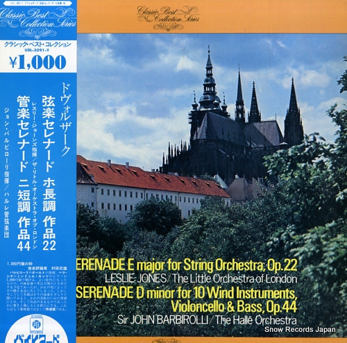 BARBIROLLI, JOHN dvorak; serenade e major for string orchestra, op.22 UDL-3091-Y