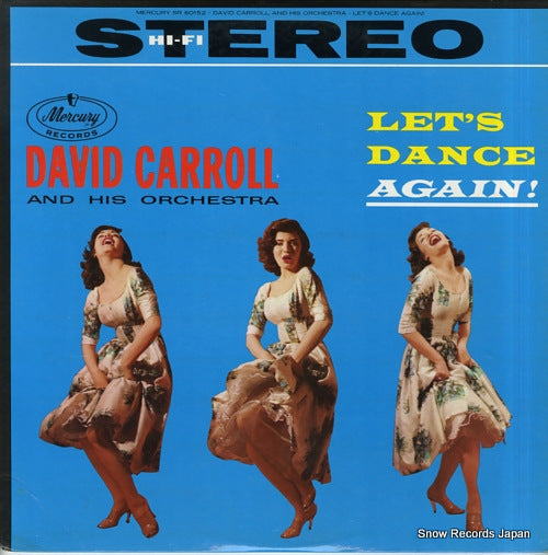 CARROLL, DAVID let's dance again! SR-60152