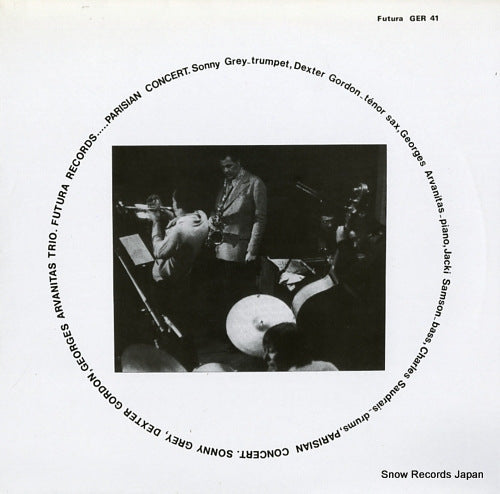 GORDON, DEXTER, SONNY GREY, GEORGES ARVANITAS TRIO parisian concert GER41/FUT2054