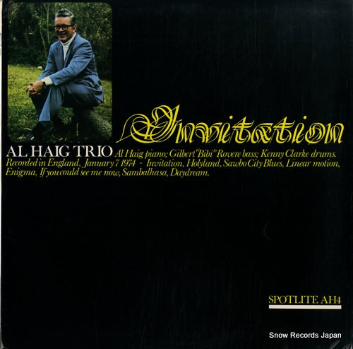 HAIG, AL invitation AH4