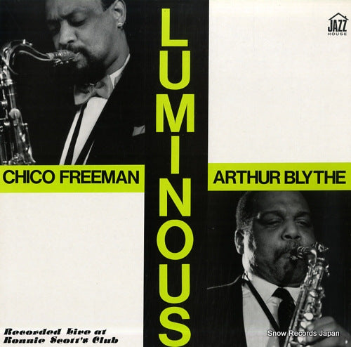 FREEMAN, CHICO, AND ARTHUR BLYTHE luminous JHR010