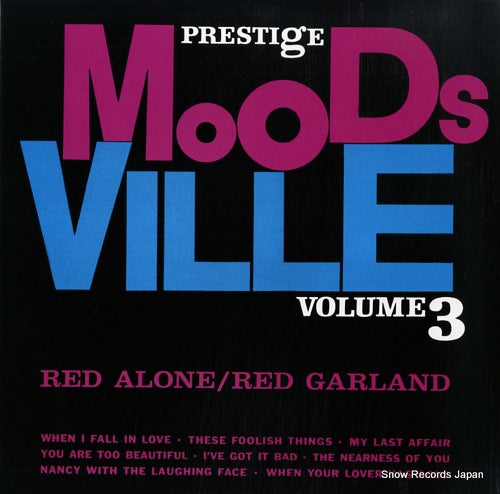 GARLAND, RED moodsville volume 3: red alone MV-3