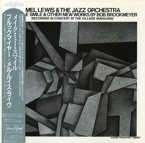 LEWIS, MEL, AND THE JAZZ ORCHESTRA make me smile 25PJ-54