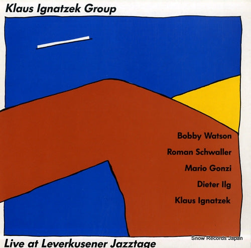 IGNATZEK, KLAUS live at leverkusener jazztage NBL8730