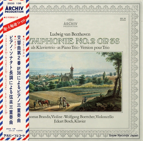 BRANDIS, THOMAS beethoven; symphonie no.2 op.36 2533136