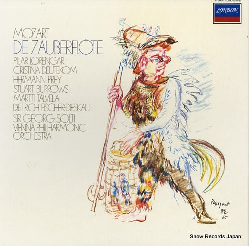 SOLTI, GEORG mozart; die zauberflote L69C-1216