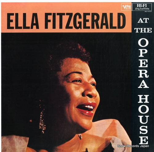 FITZGERALD, ELLA ella fitzgerald at the opera house MGV-8264