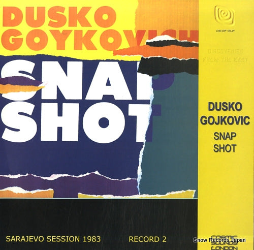 GOYKOVICH, DUSKO snap shot - sarajevo session 1983 - record 2 CS-07LP