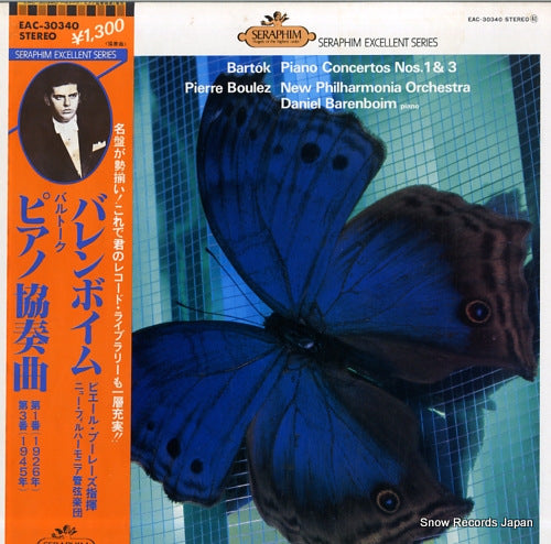 BARENBOIM, DANIEL bartok; piano concertos nos.1 & 3 EAC-30340