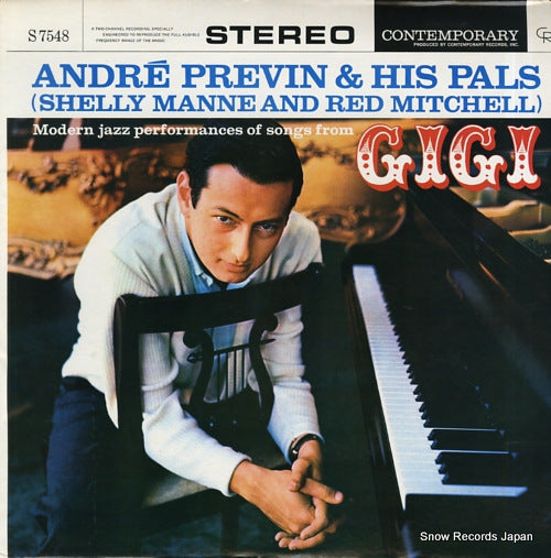 PREVIN, ANDRE modern jazz performances of songs from gigi S7548