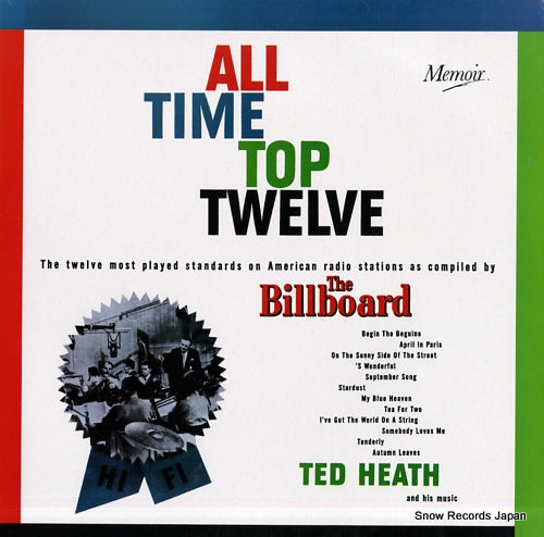 HEATH, TED all time top twelve MOIR126