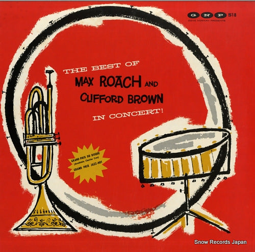 ROACH, MAX, AND CLIFFORD BROWN the best of max roach and clifford brown in concert GNP-S18