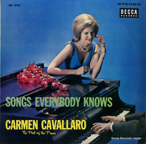 CAVALLARO, CARMEN songs everybody knows SDL-10153