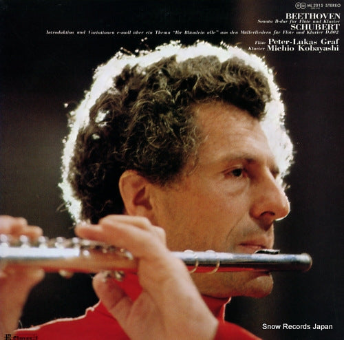 GRAF, PETER-LUKAS beethoven; sonate b-dur fur flote und klavier ML2015