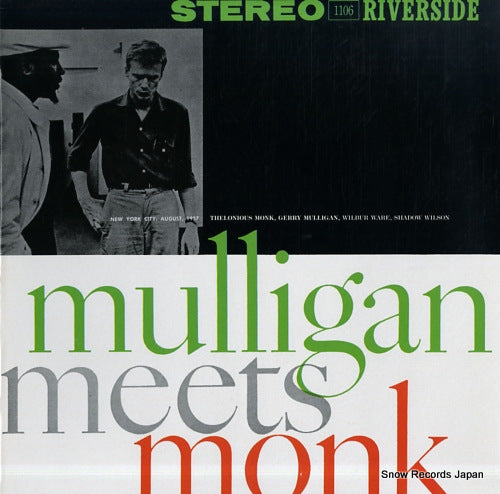 MONK, THELONIOUS, AND GERRY MULLIGAN mulligan meets monk OJC-301