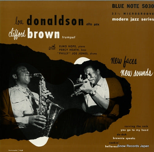 DONALDSON, LOU / CLIFFORD BROWN new faces - new sounds BRP8036