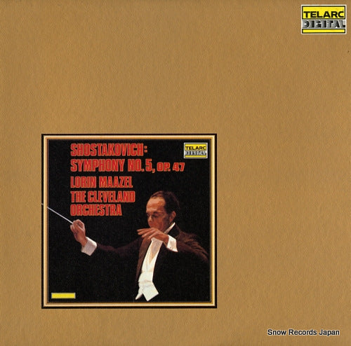 MAAZEL, LORIN shostakovich; symphony no.5, op.47 20PC-2019