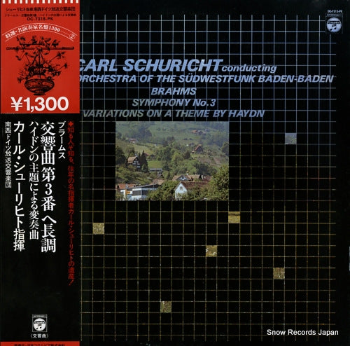 SCHURICHT, CARL brahms; symphonie no.3 OC-7315-PK