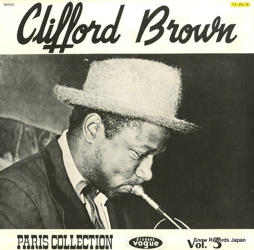 BROWN, CLIFFORD paris collection volume 3 YX-2018