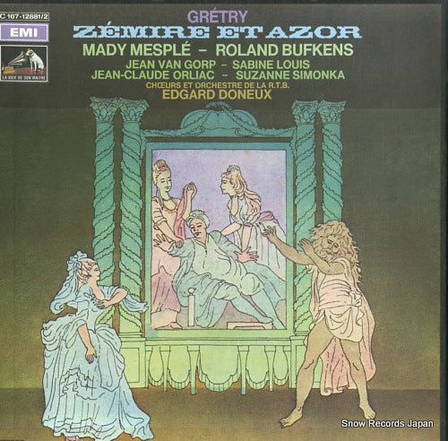 DONEUX, EDGARD gretry; zemire et azor 2C167-12881/2