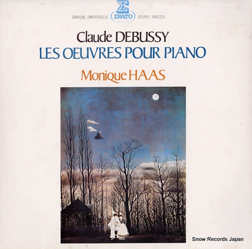HAAS, MONIQUE debussy; les oeuvres pour piano ERX-2235
