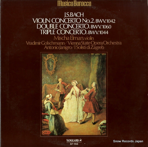 ELMAN, MISCHA bach; violin concerto no.2, bwv.1042 GT-1153