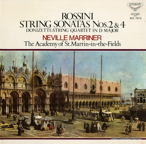 MARRINER, NEVILLE rossini; string sonatas nos.2 & 4 SLC1973