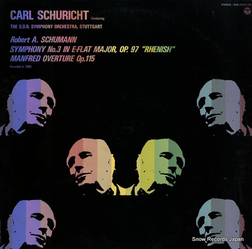 SCHURICHT, CARL schumann; symphony no.3 in e-flat major, op.97 "rhenish" OW-7879-PK