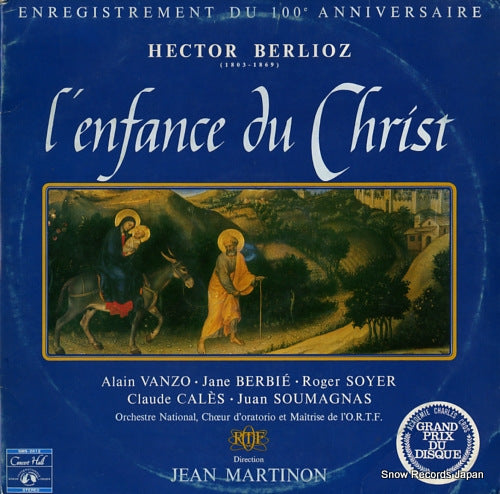 MARTINON, JEAN berlioz; l'enfance du christ SMS-2612