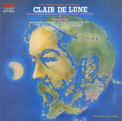 TOMITA, ISAO the newest sound of debussy / clair de lune RVC-2072