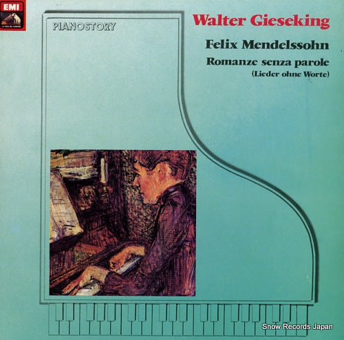 GIESEKING, WALTER mendelssohn; romanze senza parole (lieder ohne worte) 531004511