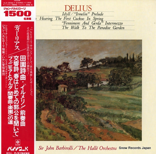 BARBIROLLI, JOHN delius; idyll ULS-3066-Y