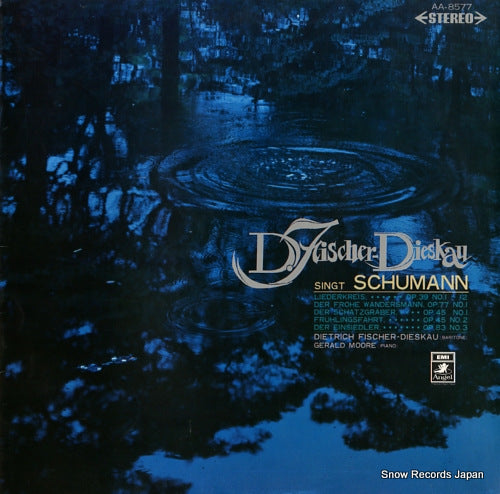FISCHER-DIESKAU, DIETRICH d.fischer-dieskau singt schumann AA-8577
