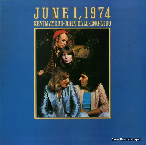 AYERS, KEVIN, -JOHN CALE-ENO-NICO june1,1974 ILPS9291