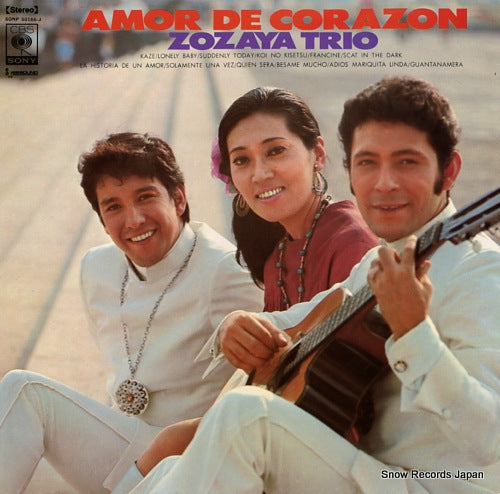 ZOZAYA TRIO amor de corazon SONP50166-J