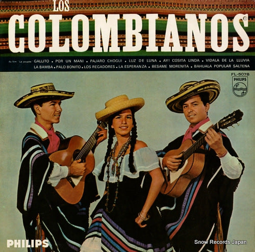 LOS COLOMBIANOS los colombianos FL-5078